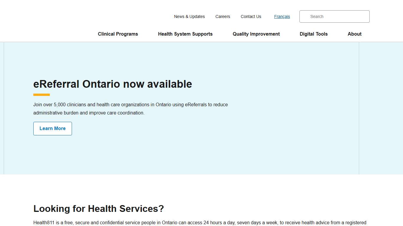 Home Ontario Health